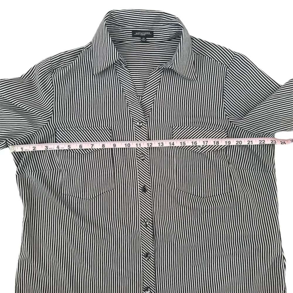 Notations Woman 2X Pin Striped  sold sold sold - Picture 11 of 17